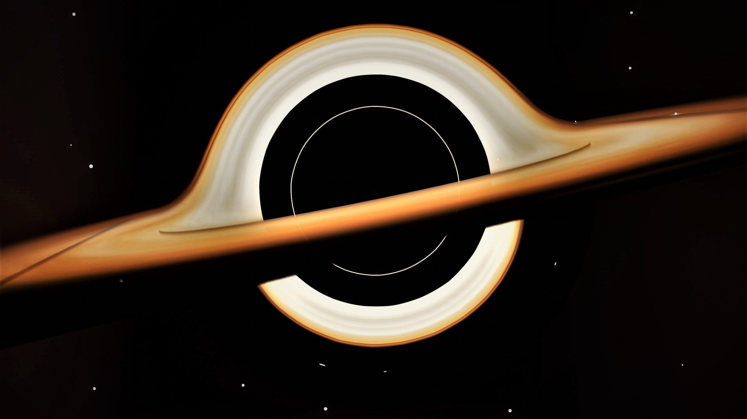 Artist's depiction of a black hole